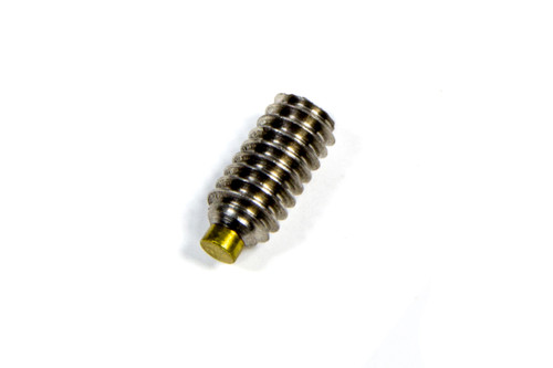 Set Screw - 1/4-20 in Thread - 0.563 in Long - Brass Tip - Steel - Natural - Brinn Transmission - Each Set Screw - 1/4-20 in Thread - 0.563 in Long - Brass Tip - Steel - Natural - Brinn Transmission - Each