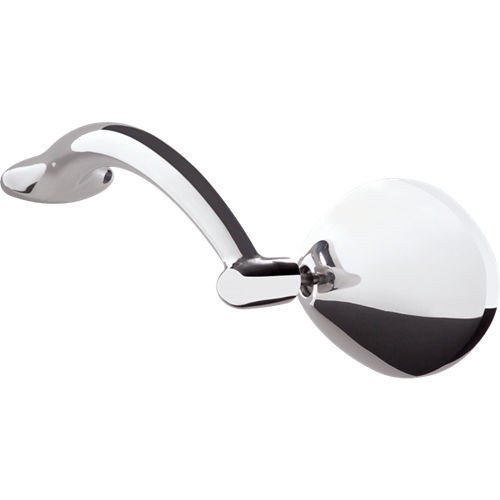 Mirror - Side View - Oval - 4.188 x 2.313 in - Manual Adjust - Aluminum - Polished - Pair Mirror - Side View - Oval - 4.188 x 2.313 in - Manual Adjust - Aluminum - Polished - Pair
