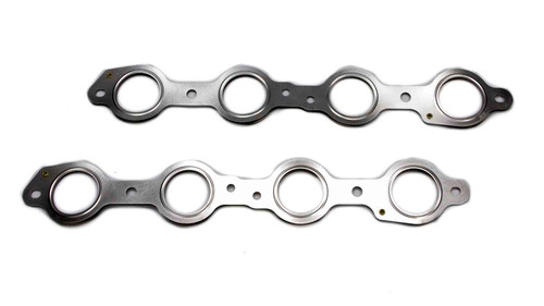 Exhaust Header / Manifold Gasket - Stock Port - Multi-Layer Steel - GM LS-Series - Pair