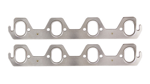 Exhaust Header / Manifold Gasket - 1.127 x 1.750 in N351 Port - Multi-Layer Steel - Small Block Ford - Pair