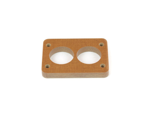 Carburetor Spacer - 0.5 in Thick - 2 Hole - Rochester 2-Barrel - Phenolic - Natural - Each