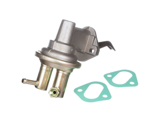 Fuel Pump - Mechanical - 25 gph - 5.5-6.5 psi - 5/16 in Hose Barb Inlet - 1/2-20 in Inverted Flare Female Outlet - Aluminum - Natural - Gas - Small Block Mopar - Each