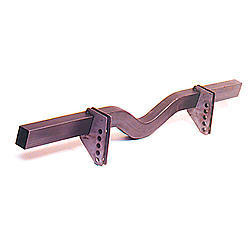 Ladder Bar Crossmember - Weld-On - 2 x 3 x 0.083 in Tubing - 60 in Wide - Steel - Natural - Kit
