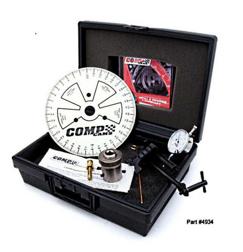 Camshaft Degree Kit - Cylinder Heads Off - 9 in Degree Wheel Diameter - GM V6 / 4-Cylinder - Kit