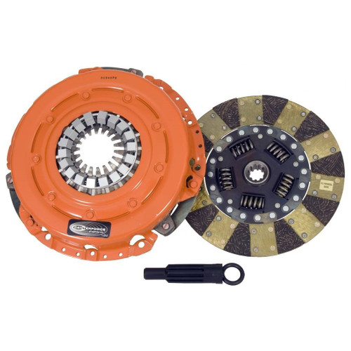 Clutch Kit - Dual Friction - Single Disc - 9.438 in Diameter - 1 in x 24 Spline - Sprung Hub - Organic / Carbon - Nissan / Datsun 200 / 280Zx / 300ZX - Kit