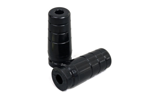 Bump Stop - OEM Style - 5 in Tall - Bolt-On - Front - Extended - Polyurethane - Black - Jeep Cherokee XJ 1984-2006 - Pair