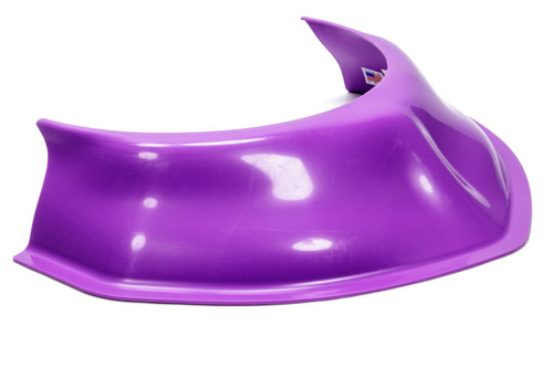 Hood Scoop - 3.5 in Tall - 20 in Wide - Tapered Front - Plastic - Purple - Each