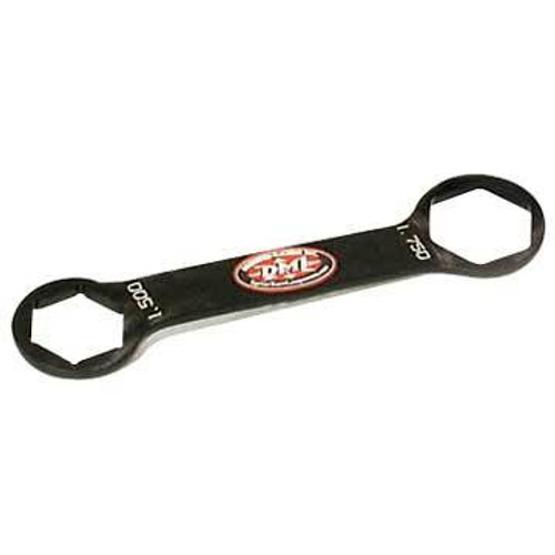 Spindle Nut Wrench - Double End - 1-3/4 in - 1-1/2 in - Steel - Black Oxide - Spindle Nuts - Each