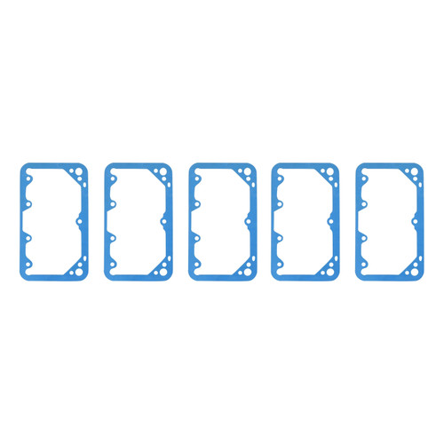 Fuel Bowl Gasket - Reusable - 0.063 in Thick - Rubber - Primary / Secondary - Demon / Holley 2300 / 4150 / 4160 Carburetors - Set of 5