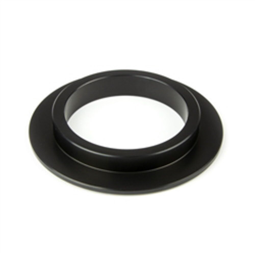Coil-Over Adapter - 2.5 in Coil-Over to 5 in Spring - 3.97 in Locator - Aluminum - Black Anodized - Each
