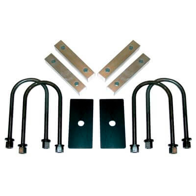 Leaf Spring Conversion Kit - Mono to Multi - 3 in ID U-Bolt - 7-1/4 in Length - 7/16-14 in Thread - Locating Pads / Spacers - GM F-Body 1967-69 - Kit