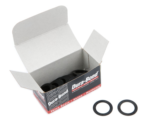 Valve Spring Shim - 0.015 in Thick - 1.247 in OD - 0.877 in ID - Steel - Set of 100
