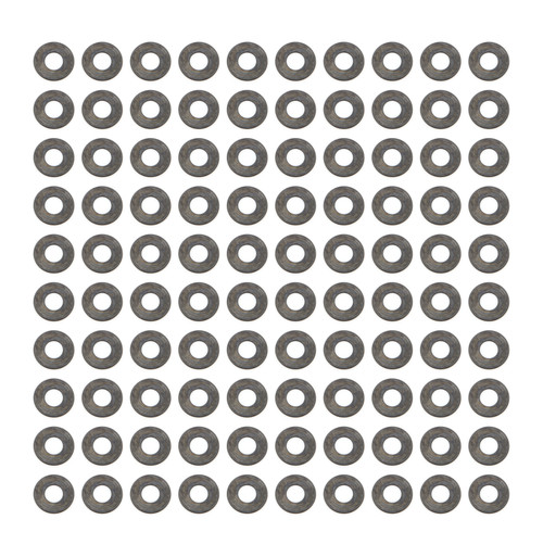 Valve Spring Shim - 0.030 in Thick - 1.270 in OD - 0.570 in ID - Steel - Set of 100