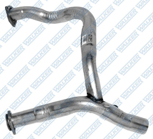 Exhaust Y-Pipe - 2.5 in Inlets - 2.5 in Outlet - Steel - Natural - GM Compact Truck 1990-92 - Each