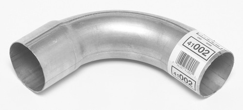 Exhaust Bend - 90 Degree - 2.5 in Diameter - 4 in Radius - 6.25 x 6.25 in Legs - 16 Gauge - Steel - Aluminized - Each