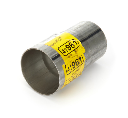 Exhaust Pipe Reducer - 2.5 in ID to 2.25 in ID - 4.5 in Long - Steel - Aluminized - Each