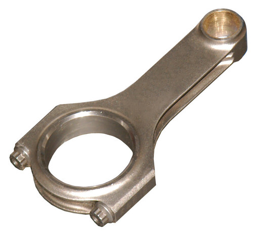 Connecting Rod - H Beam - 5.155 in Long - Bushed - 7/16 in Cap Screws - 8740 Bolt - Forged - Steel - Small Block Ford - Set of 8
