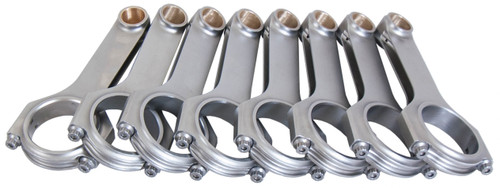 Connecting Rod - H Beam - 6.605 in Long - Bushed - 7/16 in Cap Screws - 8740 Bolt - Forged - Steel - Big Block Ford - Set of 8 Connecting Rod - H Beam - 6.605 in Long - Bushed - 7/16 in Cap Screws - 8740 Bolt - Forged - Steel - Big Block Ford - Set of 8