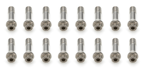 Connecting Rod Bolt Kit - 7/16 in Bolt - 1.4 in Long - 12 Point Head - ARP8740 - Chromoly - Natural - Set of 16