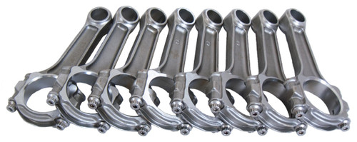 Connecting Rod - SIR - I Beam - 6.135 in Long - Press Fit - 7/16 in Cap Screws - 8740 Bolt - Forged - Steel - Big Block Chevy - Set of 8 Connecting Rod - SIR - I Beam - 6.135 in Long - Press Fit - 7/16 in Cap Screws - 8740 Bolt - Forged - Steel - Big Block Chevy - Set of 8