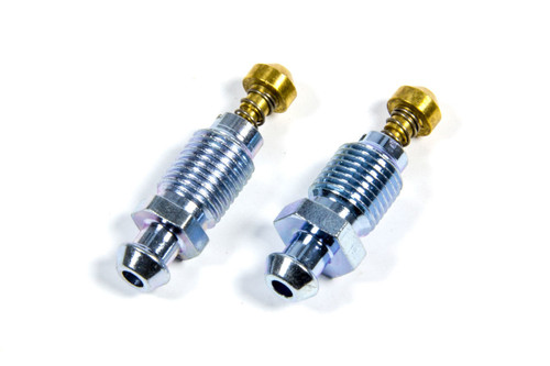 Brake Bleeder - Solo-Bleed - 3/8-24 in Thread - 1-11/64 in Long - Steel - Zinc Plated - Pair Brake Bleeder - Solo-Bleed - 3/8-24 in Thread - 1-11/64 in Long - Steel - Zinc Plated - Pair