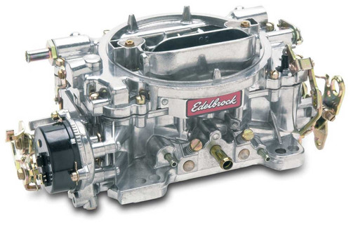 Carburetor - Performer - 4-Barrel - 800 CFM - Square Bore - Electric Choke - Mechanical Secondary - Single Inlet - Aluminum - Tumble Polished - Each