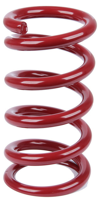 Coil Spring - Conventional - 5 in OD - 9.5 in Length - 1000 lb/in Spring Rate - Front - Steel - Red Powder Coat - Each Coil Spring - Conventional - 5 in OD - 9.5 in Length - 1000 lb/in Spring Rate - Front - Steel - Red Powder Coat - Each