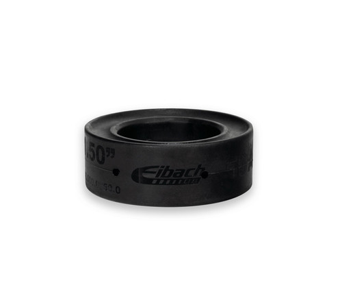 Spring Rubber - 50 Durometer - 2.5 in Springs - 0.75 in Height - Polyurethane - Black - Each