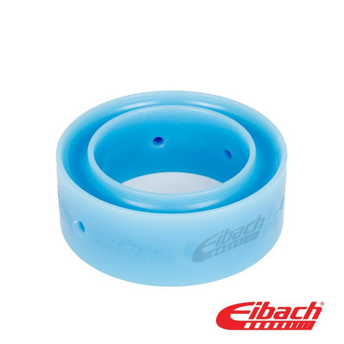 Spring Rubber - 90 Durometer - 2.5 in Springs - 0.75 in Height - Polyurethane - Blue - Each