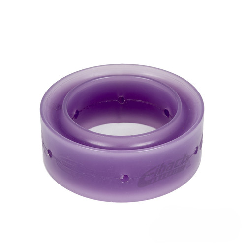 Spring Rubber - 60 Durometer - 2.5 to 3 in Barrel Springs - 1.5 in Height - Polyurethane - Purple - Each