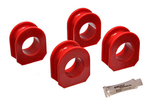 Sway Bar Bushing - Hyper-Flex - Rear - Non-Greasable - 1.75 in Bar - Polyurethane - Red - GM Fullsize SUV 1966-99 - Set of 4