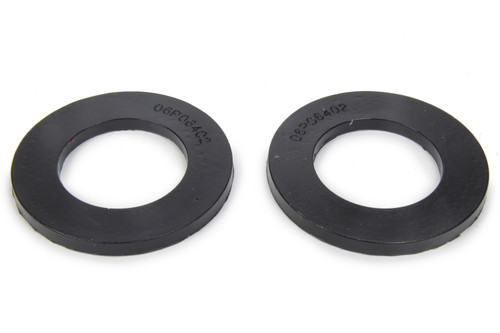 Coil Spring Spacer - Hyper-Flex - OEM Style - 3.785 in OD - 2.225 in ID - 0.258 in Tall - Coil Spring Mount - Polyurethane - Black - Ford Fullsize SUV 1980-89 - Pair