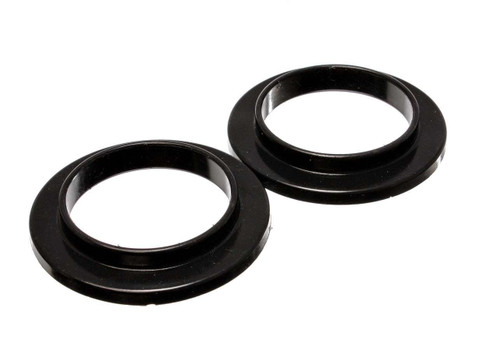 Coil Spring Isolator - Hyper-Flex - 3.75 in ID - 5.438 in OD - 4.062 in Lip OD - 0.75 in Tall - Polyurethane - Black - Universal - Pair Coil Spring Isolator - Hyper-Flex - 3.75 in ID - 5.438 in OD - 4.062 in Lip OD - 0.75 in Tall - Polyurethane - Black - Universal - Pair
