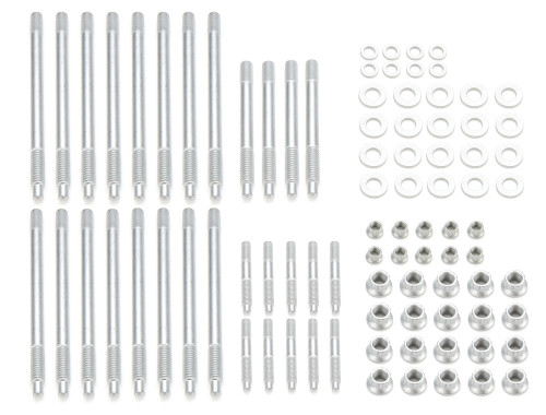 Cylinder Head Stud Kit - 12 Point Nuts - Steel - Zinc Oxide - GM LS-Series 1997-2003 - Kit Cylinder Head Stud Kit - 12 Point Nuts - Steel - Zinc Oxide - GM LS-Series 1997-2003 - Kit