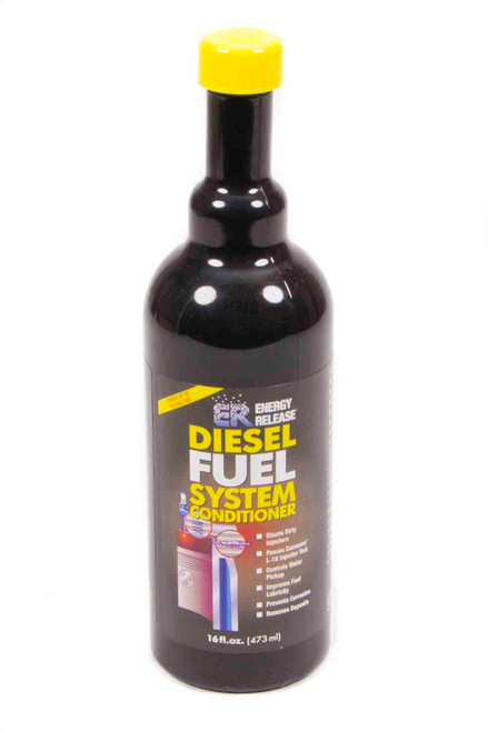 Fuel Additive - Diesel Fuel System Conditioner - System Cleaner - Corrosion Inhibitor - 16 oz Bottle - Diesel - Each