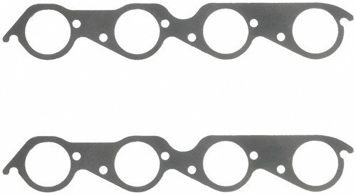Exhaust Header / Manifold Gasket - 2.400 in Round Port - Steel Core Laminate - Pro Stock 500 CI - Big Block Chevy - Pair
