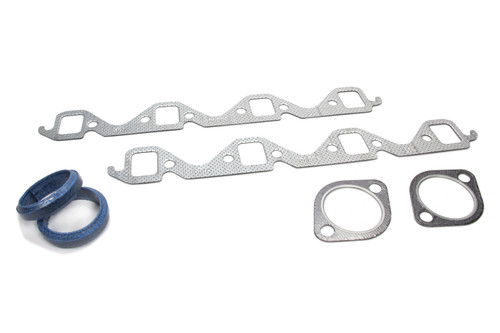 Exhaust Header / Manifold Gasket - 1.060 x 1.370 in Rectangle Port - Composite - Small Block Ford - Kit