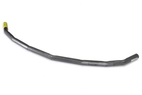 Bumper - Front - 1.75 in OD Tube - 0.065 in Wall - Single Bar - Steel - Natural - MD3 Street Stock - Each