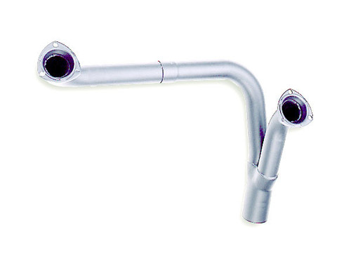 Exhaust Y-Pipe - 3 in Inlet - 3 in Outlet - Steel - Aluminized - Small Block Chevy - GM Fullsize Truck 1988-95 - Kit
