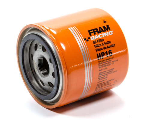 Oil Filter - HP - 3.76 in Tall - 22 mm x 1.25 Thread - Steel - Orange Paint - Various Applications - Each Oil Filter - HP - 3.76 in Tall - 22 mm x 1.25 Thread - Steel - Orange Paint - Various Applications - Each