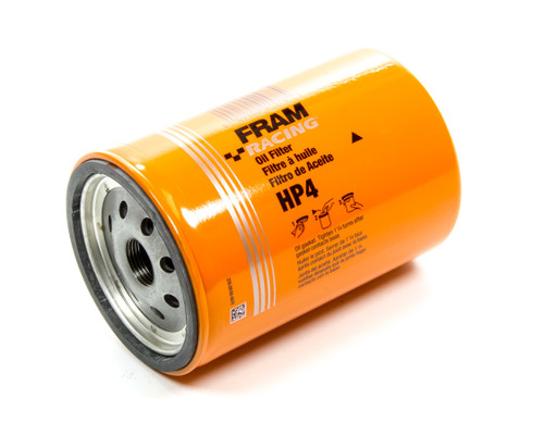 Oil Filter - HP - Canister - Screw-On - 5.5 in Tall - 13/16-16 in Thread - Steel - Orange Paint - GM - Each