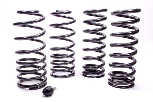 Suspension Spring Kit - Lowering - Front / Rear - Steel - Black Powder Coat - Convertible - Ford Mustang 1979-2004 - Kit Suspension Spring Kit - Lowering - Front / Rear - Steel - Black Powder Coat - Convertible - Ford Mustang 1979-2004 - Kit
