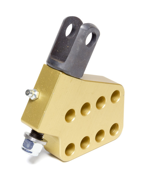 Shock Clevis - 0.5 in Hole Diameter - 0.625 in ID - 0.063 in Width - 3.5 in Length - 0.188 in Thick - Mount Included - Steel - Black Oxide - Universal - Each Shock Clevis - 0.5 in Hole Diameter - 0.625 in ID - 0.063 in Width - 3.5 in Length - 0.188 in Thick - Mount Included - Steel - Black Oxide - Universal - Each