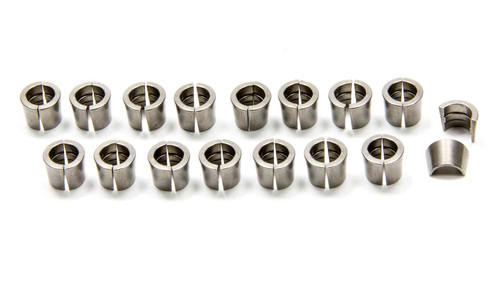 Valve Lock - 7 Degree - 11/32 in Valve Stem - Single Groove - Standard Height - Steel - Natural - Set of 16