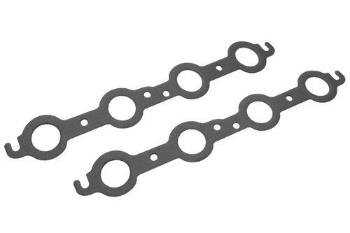 Exhaust Header / Manifold Gasket - 1.530 in Round Port - Steel Core Laminate - GM LS-Series - Pair