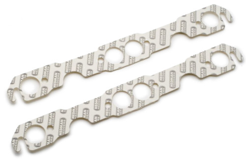 Exhaust Header / Manifold Gasket - Round Port - Small Block Chevy - Pair