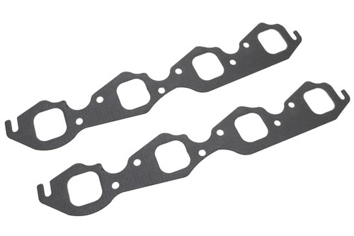 Exhaust Header / Manifold Gasket - 1.700 x 1.730 in Square Port - Steel Core Laminate - Big Block Chevy - Pair
