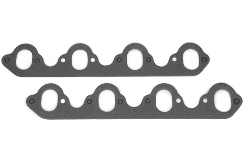 Exhaust Header / Manifold Gasket - 1.400 x 1.930 in Oval Port - Steel Core Composite - Big Block Ford - Pair