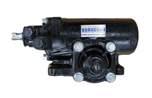Steering Box - Street and Performance - Power - 4-Bolt - 3/4 in 30 Spline - 12.7 to 1 Ratio - Iron - Black Paint - GM Fullsize Truck 1968-86 - Each Steering Box - Street and Performance - Power - 4-Bolt - 3/4 in 30 Spline - 12.7 to 1 Ratio - Iron - Black Paint - GM Fullsize Truck 1968-86 - Each