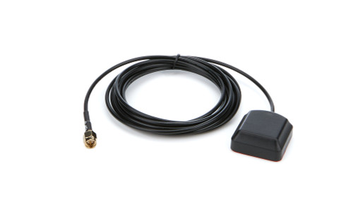 GPS Antenna - Stick-On - 110 in Cable - Plastic - Black - Dakota Digital Speedometer - Each